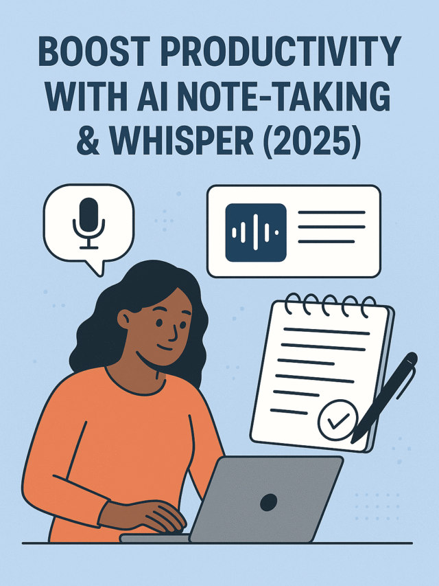 How to Use AI Note-Taking Tools with Whisper Transcription to Boost Productivity in 2025